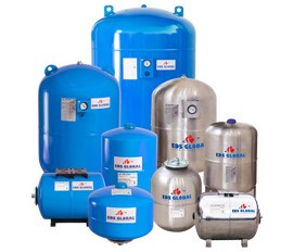 changeable membrane booster tanks