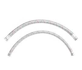 eds-flexultra(flat) / stainless steel wire booster flex hoses